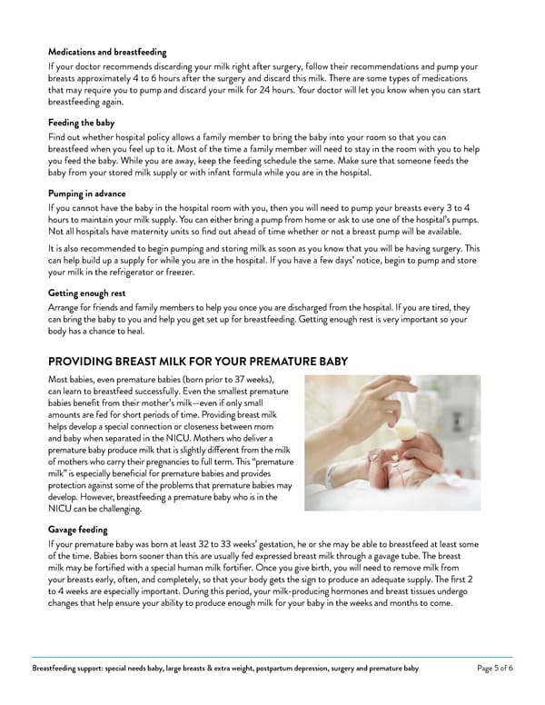 Breastfeeding Challenges - Page 5