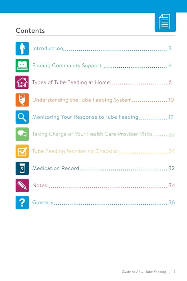 Guide to Adult Tube Feeding at Home  - Page 3